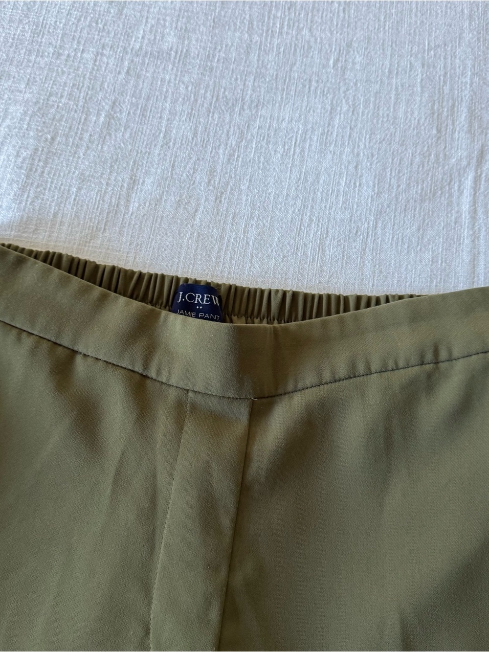 J. Crew Jamie Pant Olive Green - size 6 - Picture 7 of 14